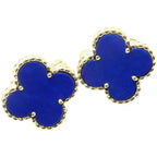 [Marin]CLOVER MINI 9.5MM TURQUOISE EARRINGS