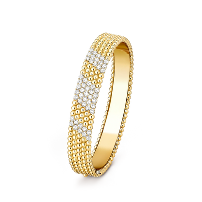 [Marin]  FIVE-ROW DIAMOND BRACELET