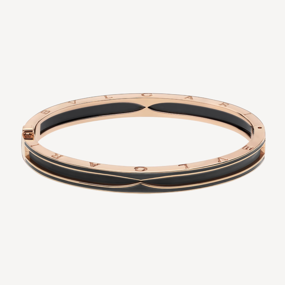 [Marin]ZERO 1 PINK GOLD WITH MATTE BLACK CERAMIC BRACELET