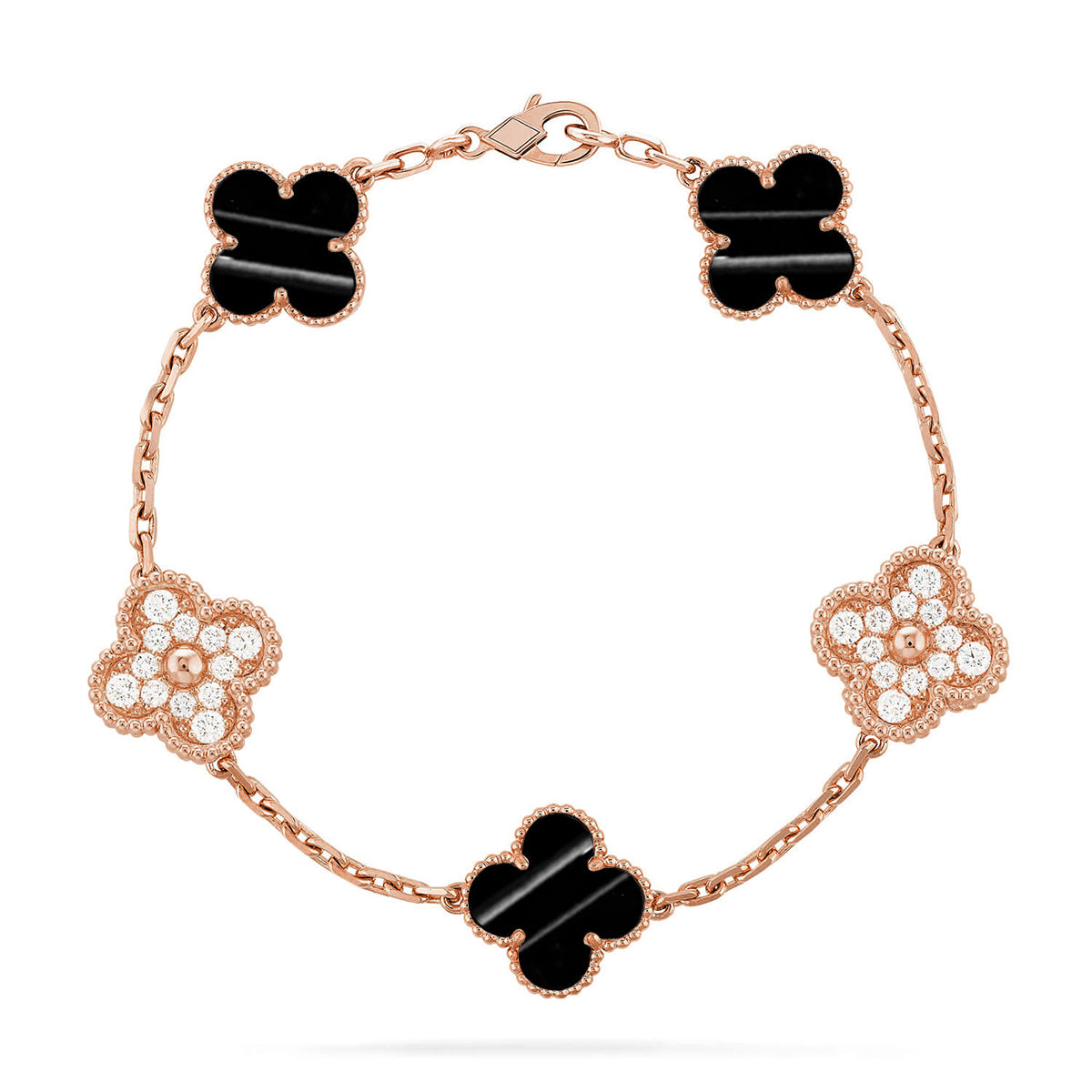 [Marin] CLOVER 5 MOTIF PULSAR STONE BRACELET COLLECTION