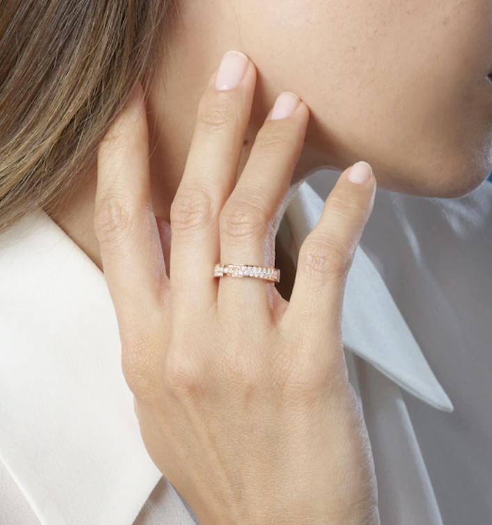 [Marin-Jewelry]アリアンスリアン・エヴィデンス ダイヤモンド パヴェリング 4mm