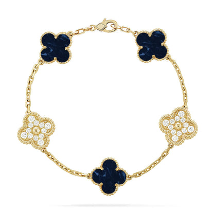 [Marin]CLOVER 5 MOTIF PIETERSITE BRACELET COLLECTION