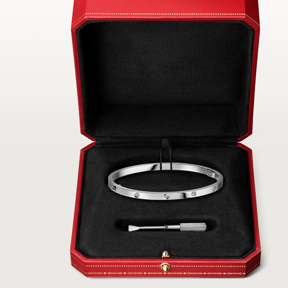 [Marin-Jewelry]LOVE BRACELET 3.65MM 10 DIAMONDS
