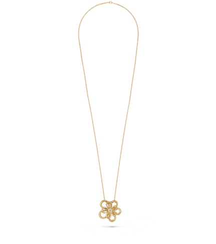 [Marin]Flowerlace Brooch Pendant