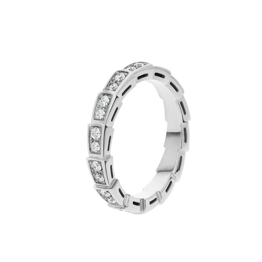 [Marin]SERPENTI RING SILVER DIAMOND PAVED 3MM