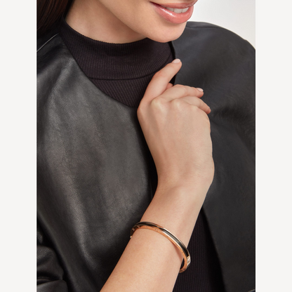 [Marin]ZERO 1 PINK GOLD WITH BLACK CERAMIC BRACELET