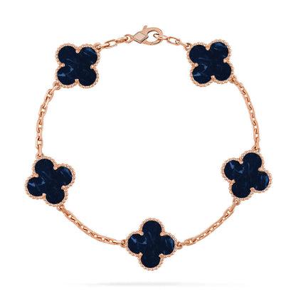 [Marin]CLOVER 5 MOTIF PIETERSITE BRACELET COLLECTION