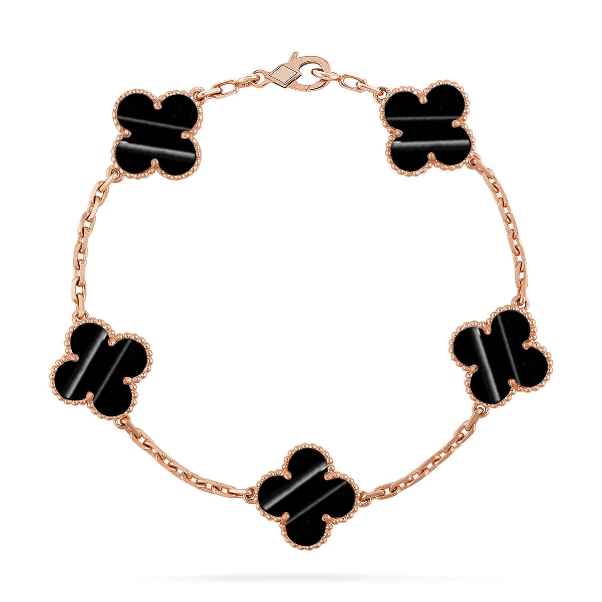 [Marin-Jewelry] CLOVER 5 MOTIF PULSAR STONE BRACELET COLLECTION