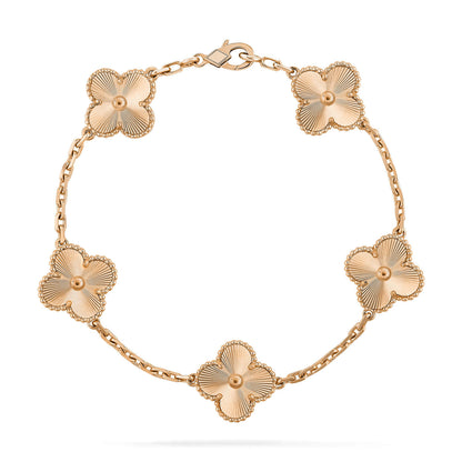 [Marin] CLOVER 5 MOTIF LASER BRACELET COLLECTION