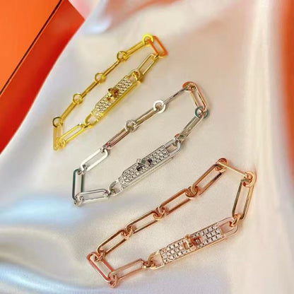 [Marin]CHAINE BRACELET SMALL MODEL DIAMOND