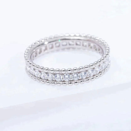 [Marin]PERLEE DIAMOND SILVER RING