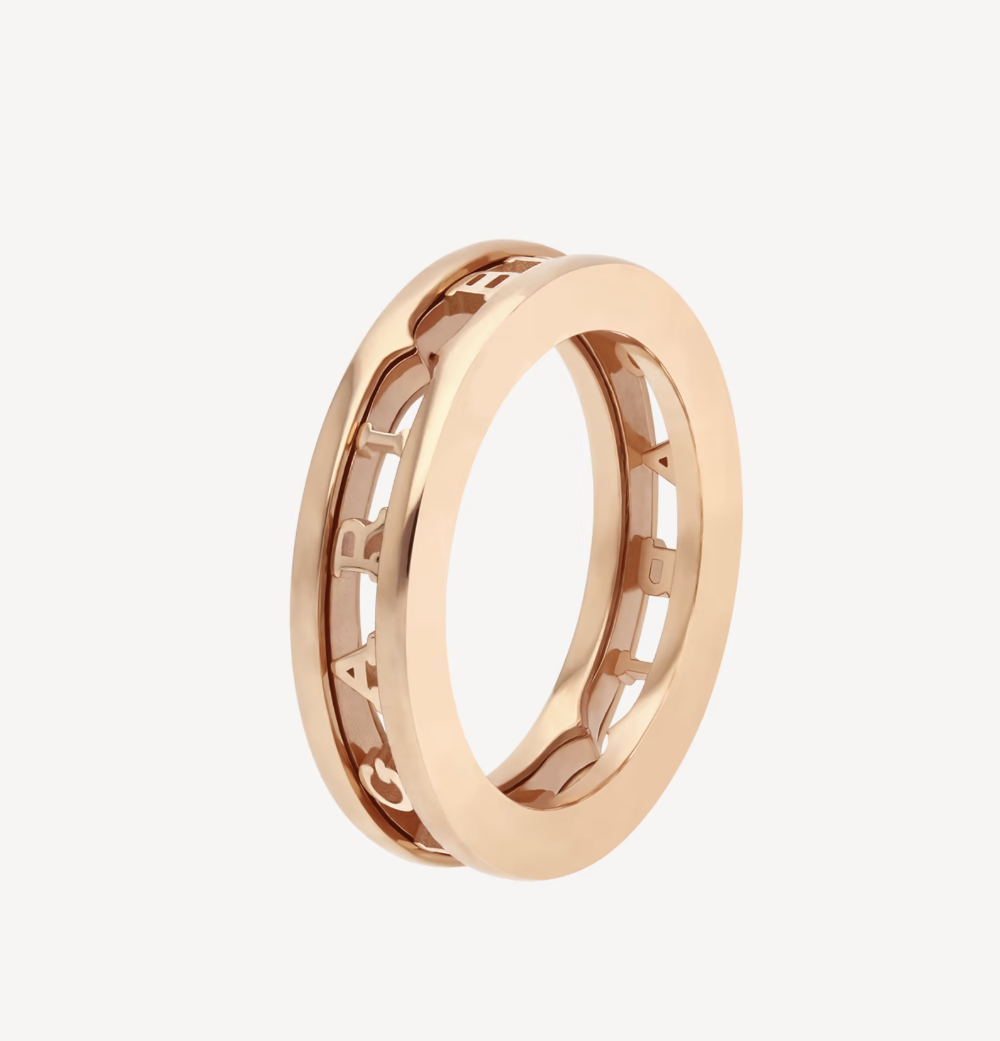 [Marin]ZERO 1 ONE-BAND WITH OPENWORK LOGO SPIRAL RING