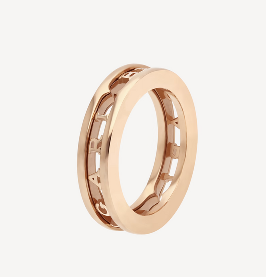 [Marin]ZERO 1 ONE-BAND WITH OPENWORK LOGO SPIRAL RING