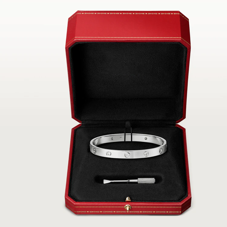 [Marin]LOVE BRACELET 6.1MM 4 DIAMONDS