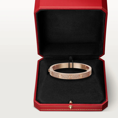 [Marin]LOVE BRACELET 6.1MM DIAMOND-PAVED