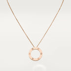 [Marin]COLLIER LOVE 16MM 3 DIAMANTS