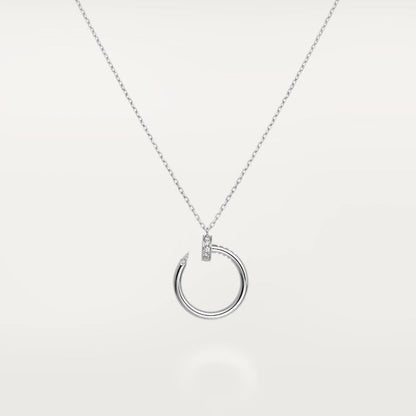 [Marin-Jewelry]JUSTE NECKLACE SILVER