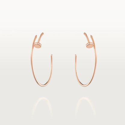 [Marin-Jewelry]JUSTE EARRINGS DIAMONDS 1.8MM