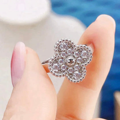[Marin]CLOVER DIAMOND RING