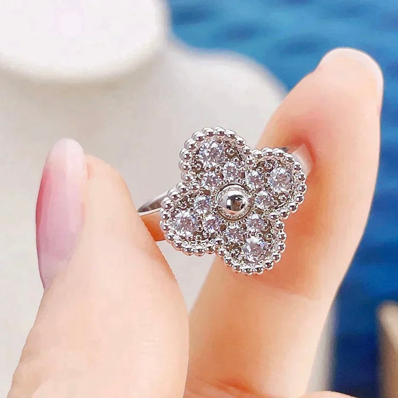 [Marin]CLOVER DIAMOND RING
