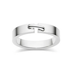 [Marin]BAGUE ALLIANCE LIENS VIDENCE 4MM