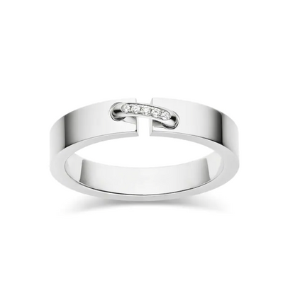 [Marin-Jewelry]アリアンス リアン エヴィダンス ダイヤモンド 4MM リング