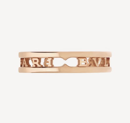 [Marin]ZERO 1 ONE-BAND WITH OPENWORK LOGO SPIRAL RING
