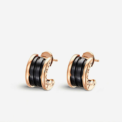 [Marin]ZERO 1 PINK GOLD CERAMIC EARRINGS