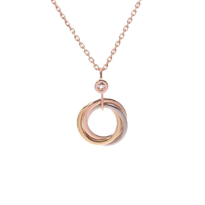 [Marin]COLLIER TRINITY ARGENT OR OR ROSE