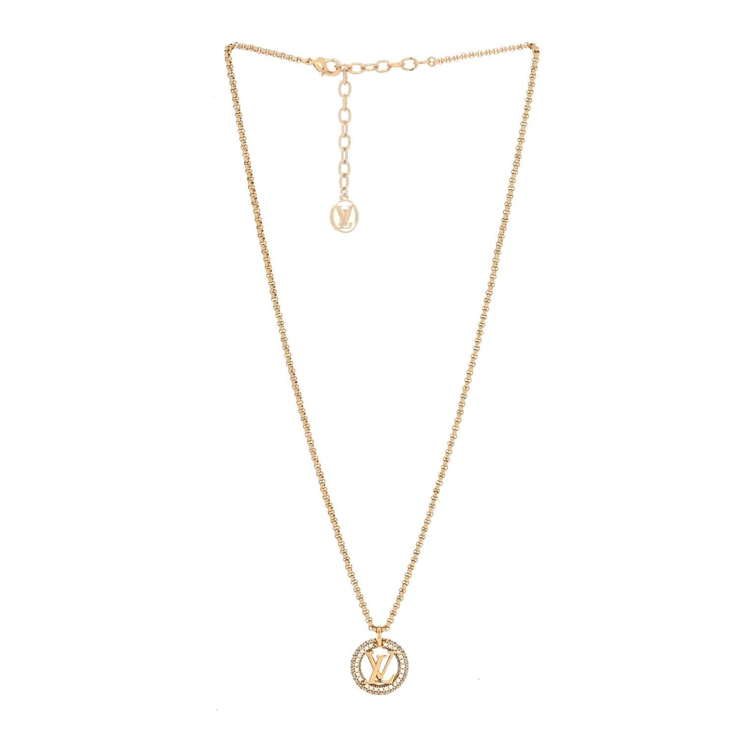 [Marin]BY NIGHT DIAMOND PAVED NECKLACE