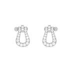 [Marin]BOUCLES D'OREILLES PAPILLON FORCE 10 EN OR GRANDE TAILLE ENTIÈREMENT SERTIES DE DIAMANTS
