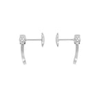 [Marin]BOUCLES D'OREILLES PAPILLON FORCE 10 EN OR GRANDE TAILLE ENTIÈREMENT SERTIES DE DIAMANTS