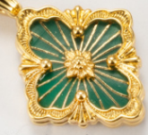[Marin] B.C.L SMALL SIZE  ENAMEL NECKLACE（Various colors)