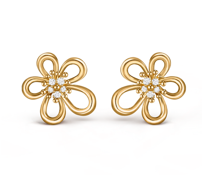 [Marin]FLOWERLACE EARRINGS