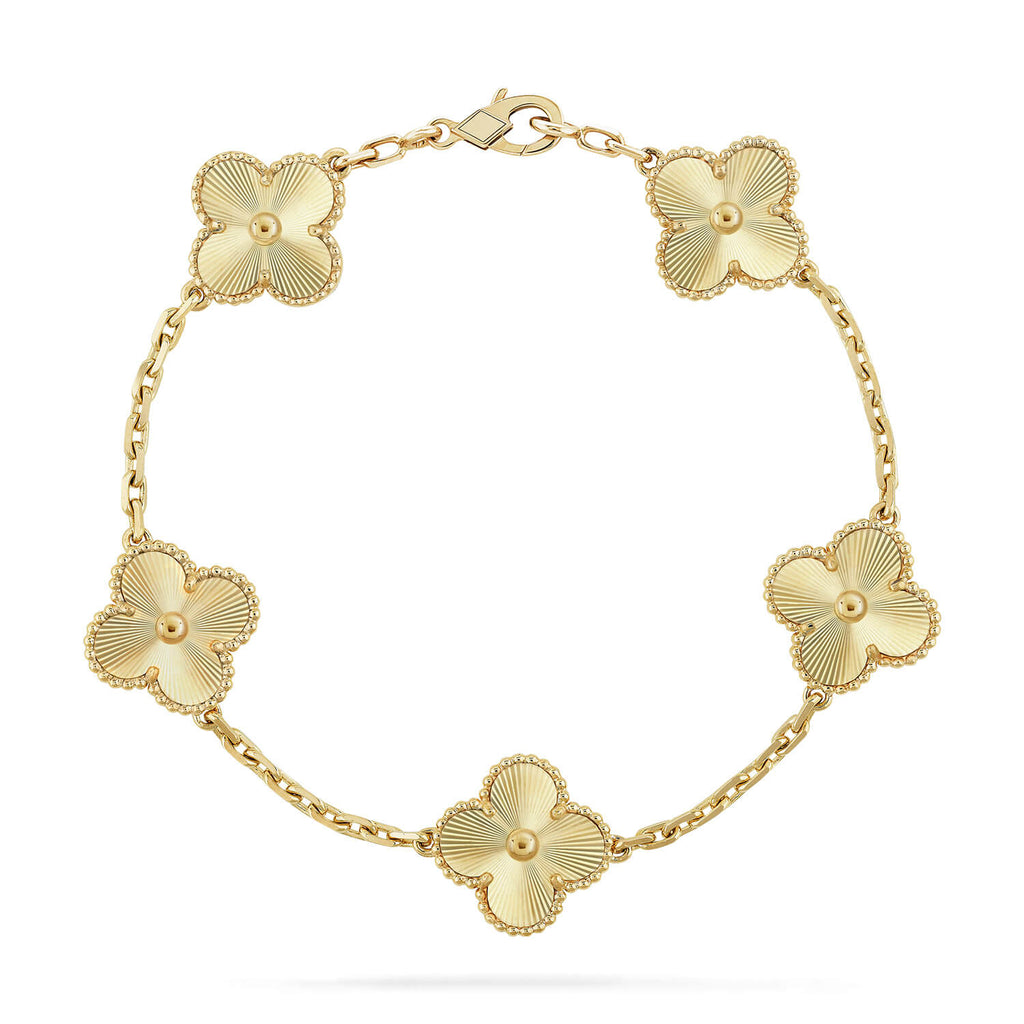[⭐Shinejoy] CLOVER 5 MOTIF LASER BRACELET COLLECTION
