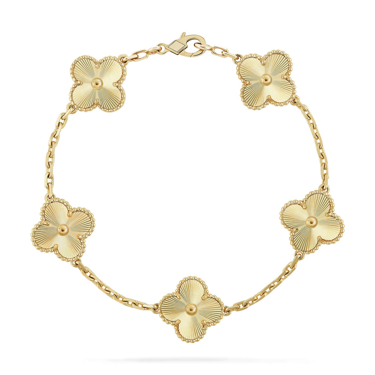 [Marin-Jewelry] CLOVER 5 MOTIF LASER BRACELET COLLECTION