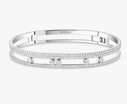 [Marin-Jewelry]M Roman Full Diamond Bracelet