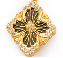 [Marin-Jewelry] B.C.L BIG SIZE  ENAMEL NECKLACE£¨Various colors£©