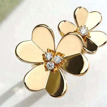 [Marin-Jewelry]CLOVER COMOS GOLD DIAMOND RING