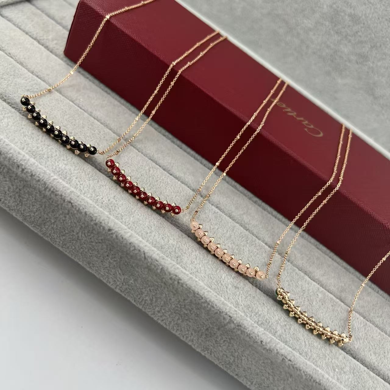 [Marin] 2026 NEW COLORED GEMSTONES NECKLACE