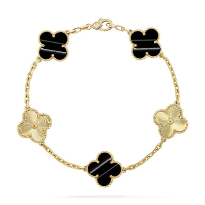 [Marin] CLOVER 5 MOTIF PULSAR STONE BRACELET COLLECTION