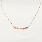 [Marin]CLASH PINK GOLD NECKLACE