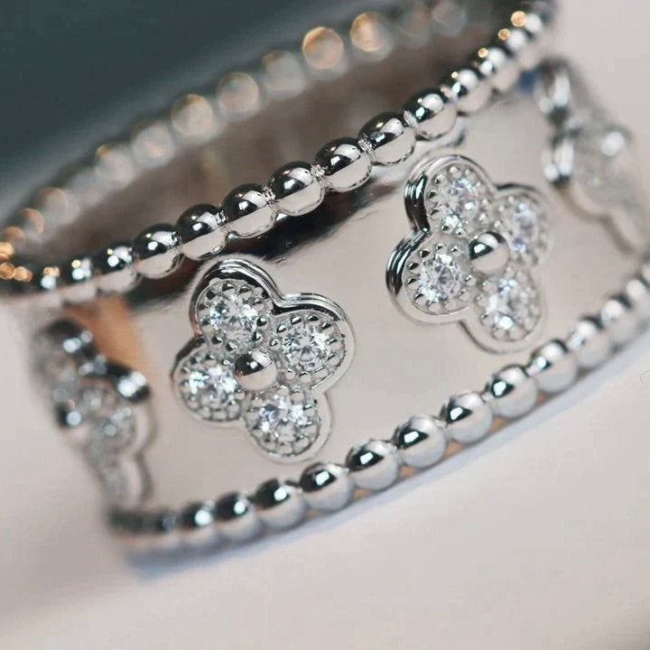 [Marin-Jewelry]CLOVER KALEIDOSCOPE RING 10MM