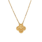 [Marin]COLLIER BRONZANT CLOVER 15MM