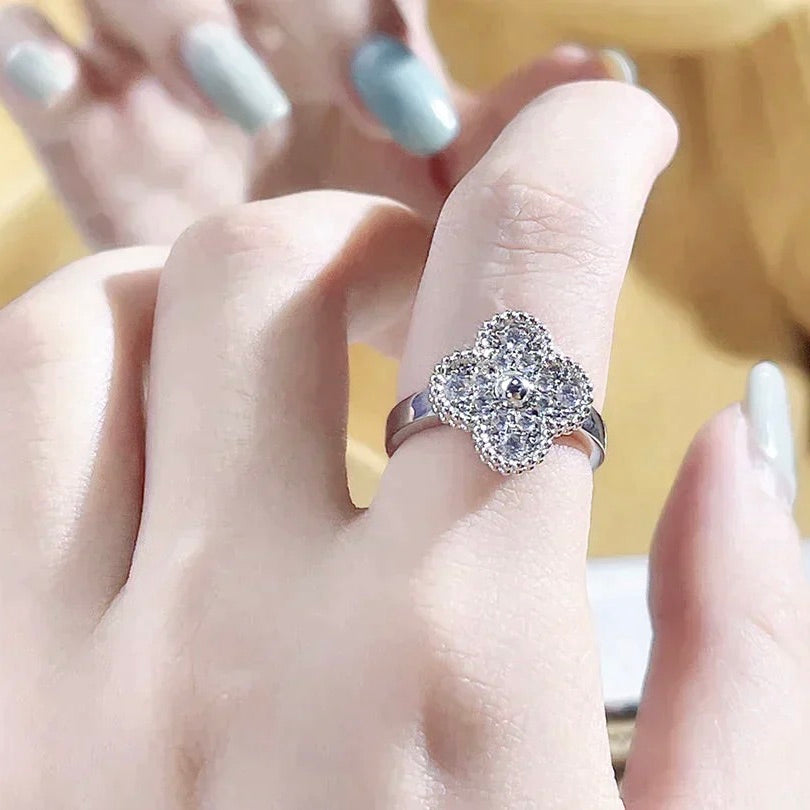 [Marin-Jewelry]CLOVER DIAMOND RING