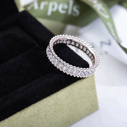 [Marin]PERLEE DIAMOND SILVER RING