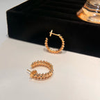 [Marin]CLASH SMALL HOOP EARRINGS