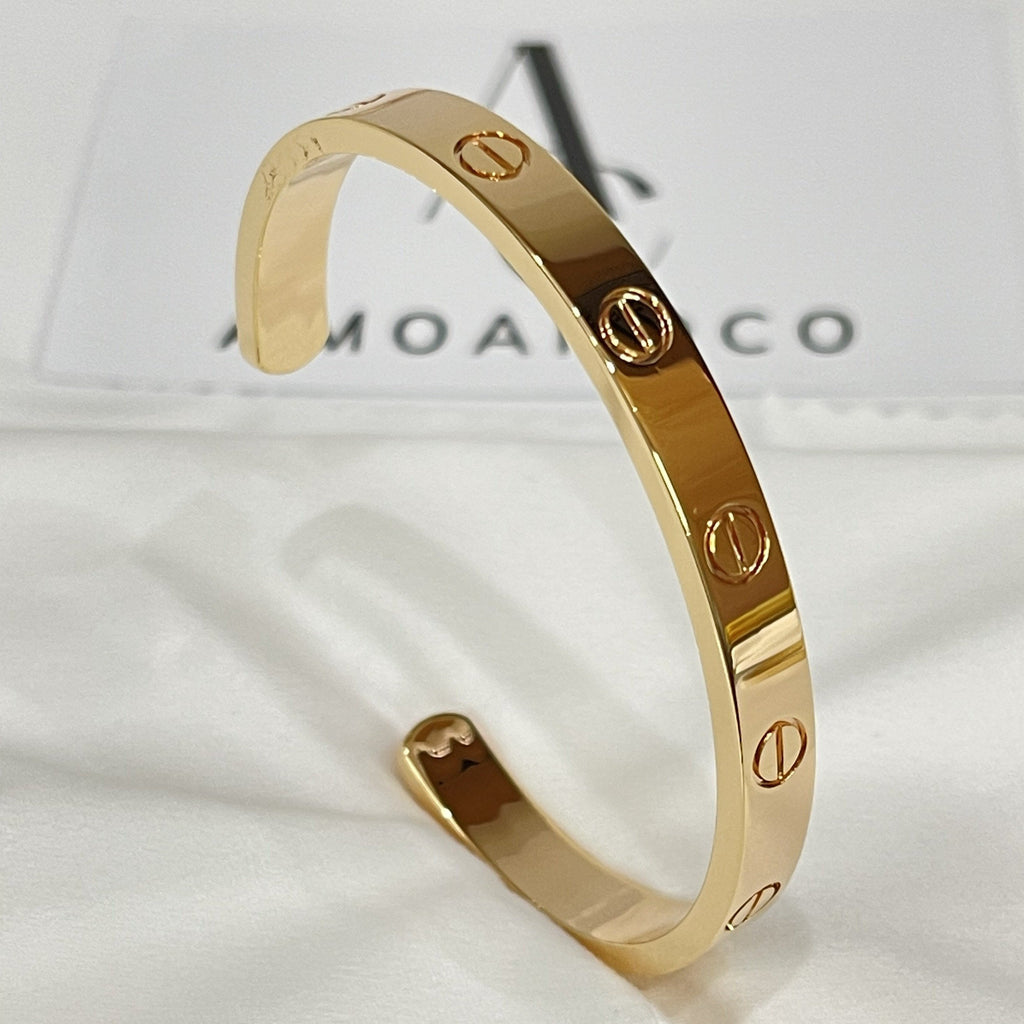 [Marin]LOVE BRACELET 6.1MM OPEN CUFF