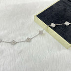 [Marin]BRACELET CLOVER 6 MOTIFS DIAMANTS