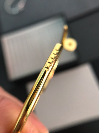 [Marin-Jewelry]JUSTE BRACELET 3.5MM DIAMONDS